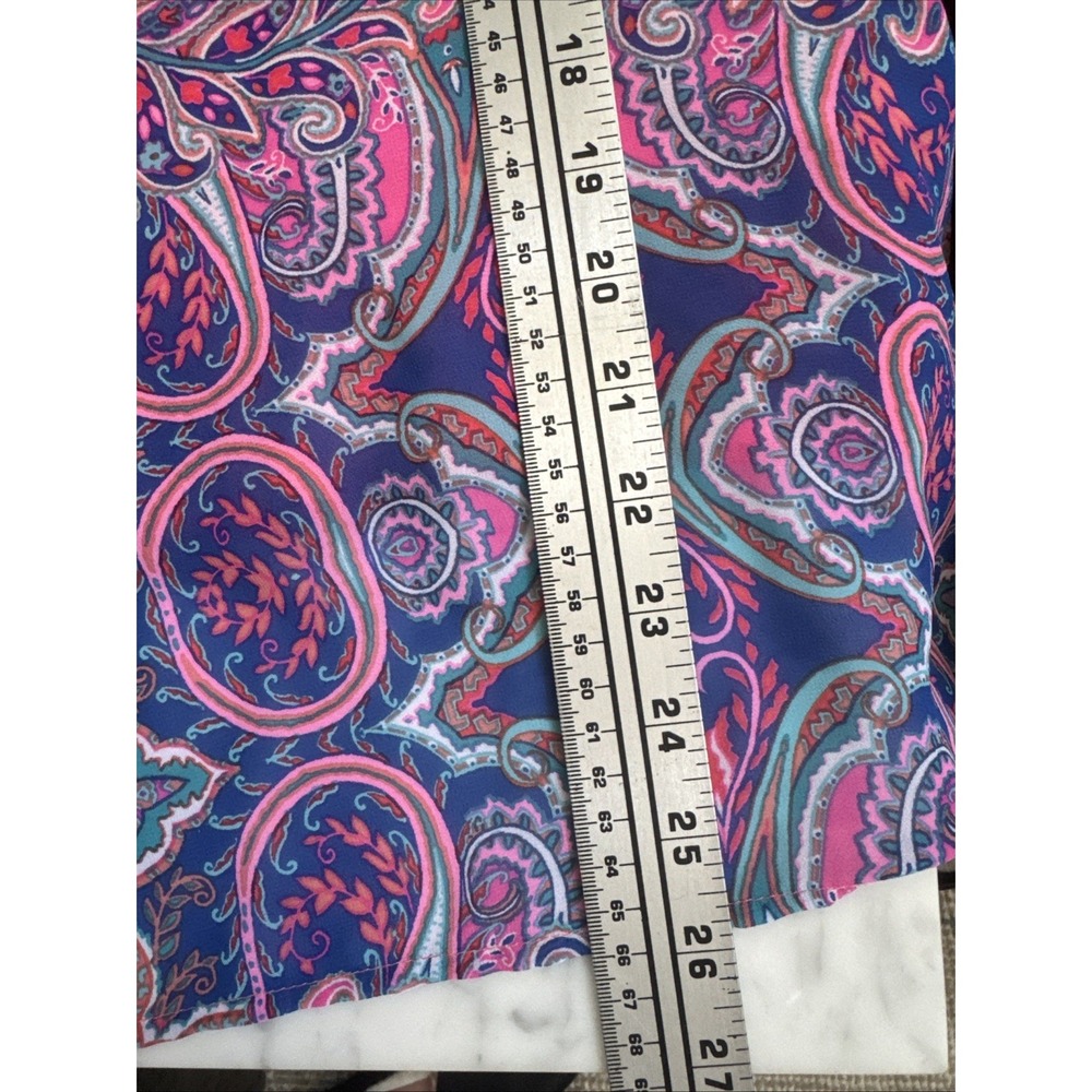 Boutique Brand SZ 4X ‎ Boho  Top Shirt Geo Print Handkerchief - Picture 10 of 10